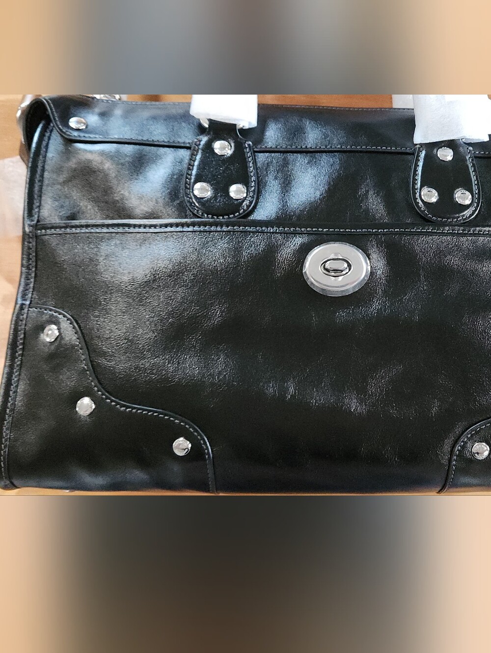 Coach Rhyder Satchel 38 - Picture 4 of 16